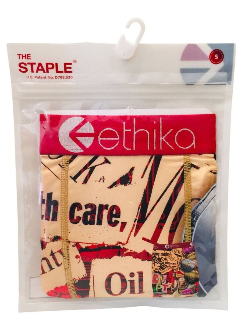 ethika THE STAPLE CRYPTO Men's Small Boxer Brief